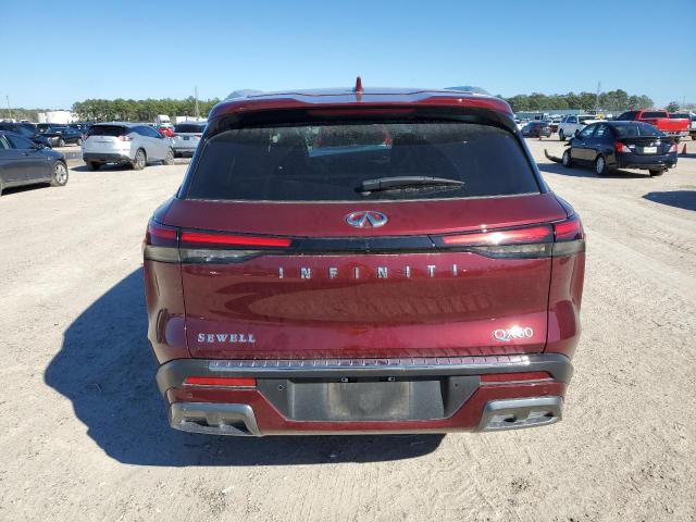 5N1DL1FR5NC340864 - 2022 INFINITI QX60 LUXE BURGUNDY photo 6