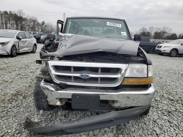 1FTYR14V9XTA06005 - 1999 FORD RANGER SUPER CAB BLACK photo 5