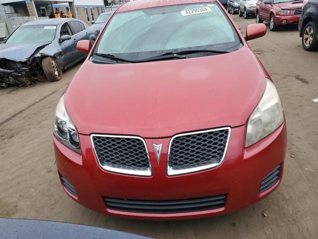 5Y2SM67029Z411463 - 2009 PONTIAC VIBE RED photo 5