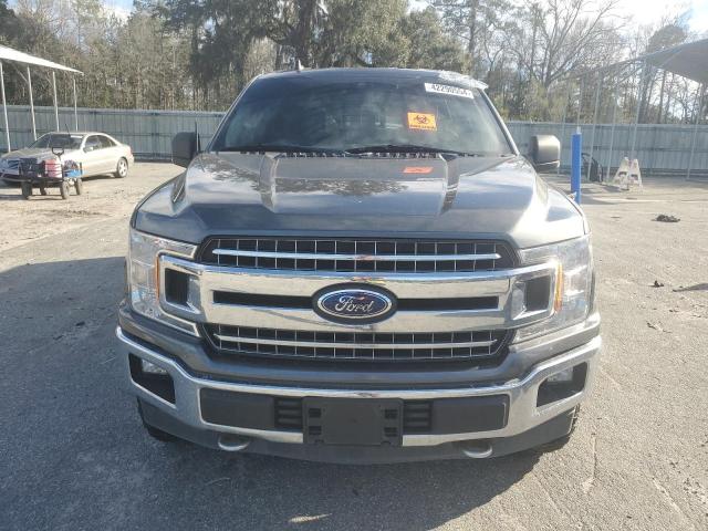 1FTEW1E53KFA10438 - 2019 FORD F150 SUPERCREW GRAY photo 5