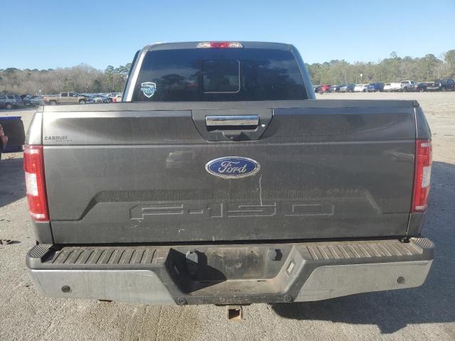 1FTEW1E53KFA10438 - 2019 FORD F150 SUPERCREW GRAY photo 6