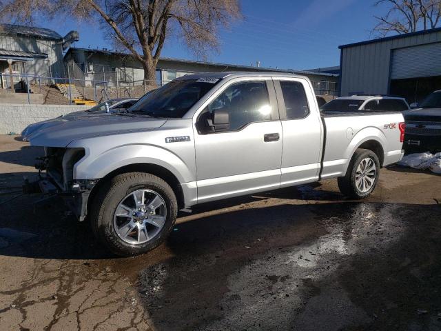 1FTEX1CP6JKG04870 - 2018 FORD F150 SUPER CAB SILVER photo 1