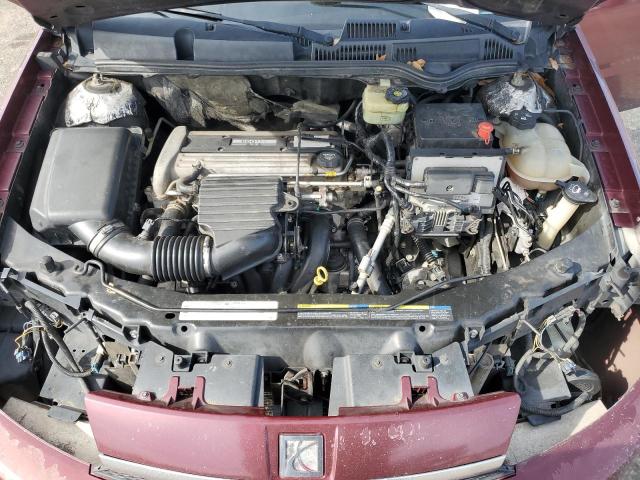 1G8AJ52F03Z137594 - 2003 SATURN ION LEVEL 2 勃艮第红 照片 11