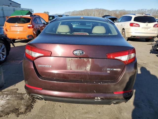 5XXGN4A69CG041174 - 2012 KIA OPTIMA EX MAROON photo 6