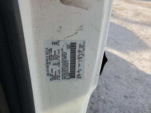 1FTZX17221NA48118 - 2001 FORD F150 WHITE photo 12