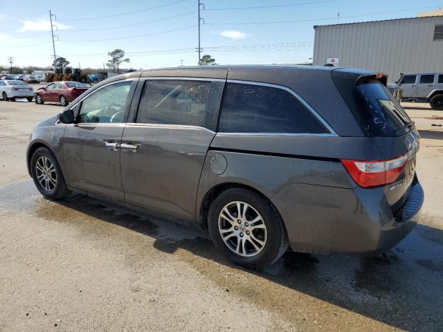 5FNRL5H67DB005630 - 2013 HONDA ODYSSEY EXL GRAY photo 2