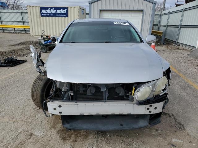 JTHBE96S290044214 - 2009 LEXUS GS 350 SILVER photo 5