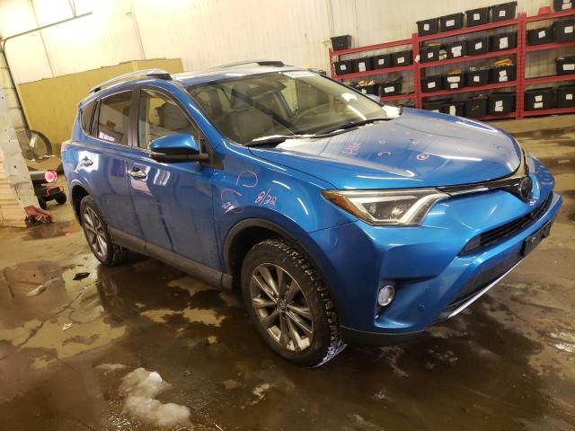 JTMDFREV9GD190957 - 2016 TOYOTA RAV4 LIMITED BLUE photo 4