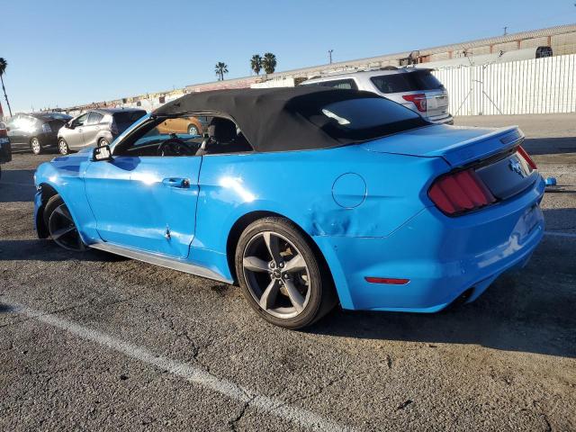 1FATP8EM9H5344871 - 2017 FORD MUSTANG BLUE photo 2