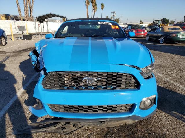 1FATP8EM9H5344871 - 2017 FORD MUSTANG BLUE photo 5