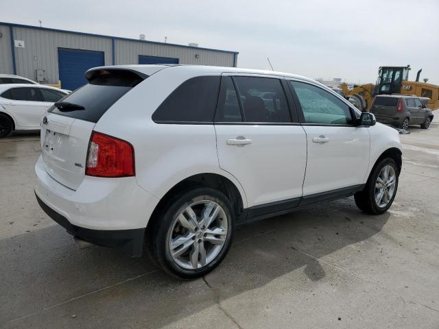 2FMDK3JC7EBA29597 - 2014 FORD EDGE SEL WHITE photo 3