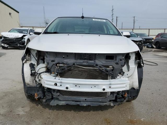 2FMDK3JC7EBA29597 - 2014 FORD EDGE SEL WHITE photo 5