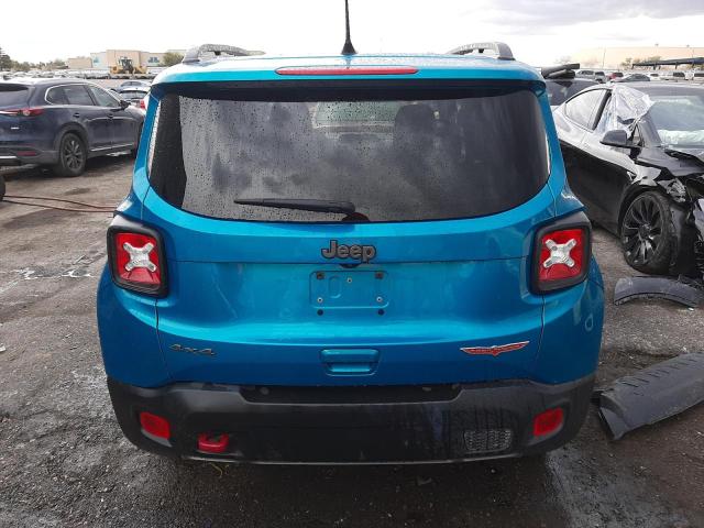 ZACNJDC14MPN23811 - 2021 JEEP RENEGADE TRAILHAWK TEAL photo 6