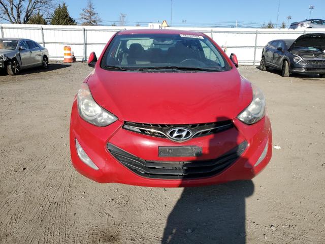 KMHDH6AE7DU011515 - 2013 HYUNDAI ELANTRA CO GS RED photo 5