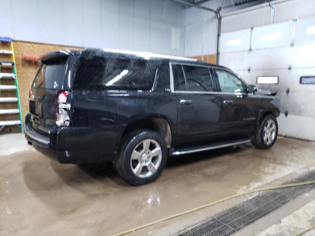 1GNSKJKC4GR240794 - 2016 CHEVROLET SUBURBAN K1500 LTZ BLACK photo 3