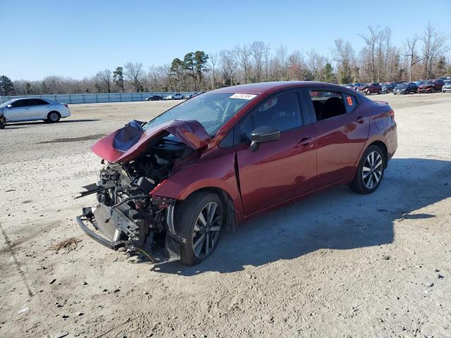 3N1CN8FV4ML811456 - 2021 NISSAN VERSA SR BURGUNDY photo 1