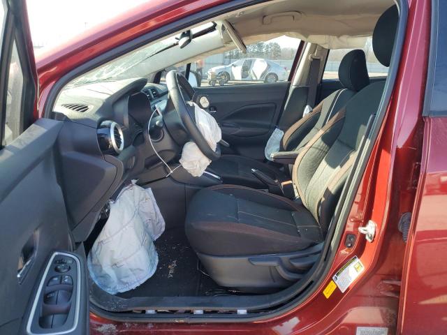 3N1CN8FV4ML811456 - 2021 NISSAN VERSA SR BURGUNDY photo 7