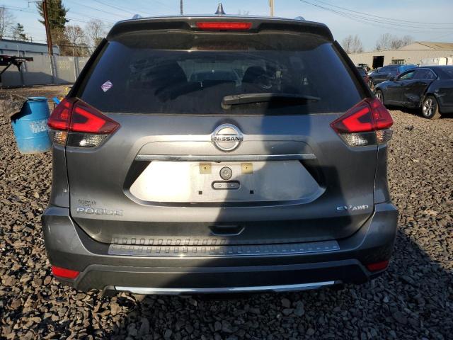 KNMAT2MVXJP537352 - 2018 NISSAN ROGUE S GRAY photo 6