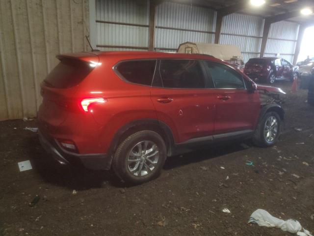 5NMS23AD1KH072866 - 2019 HYUNDAI SANTA FE SE SILVER photo 3