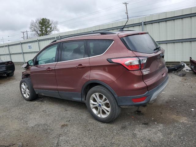 1FMCU0HD9JUB24542 - 2018 FORD ESCAPE SEL BURGUNDY photo 2