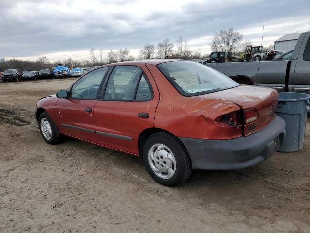 1G1JC5242T7144033 - 1996 CHEVROLET CAVALIER RED photo 2