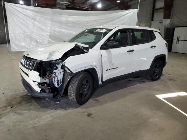 3C4NJCAB2KT658431 - 2019 JEEP COMPASS SPORT WHITE photo 1