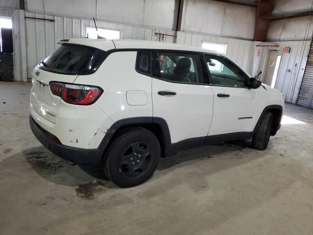 3C4NJCAB2KT658431 - 2019 JEEP COMPASS SPORT WHITE photo 3