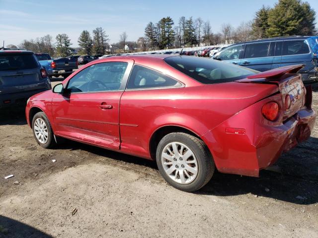 1G1AD1F52A7132695 - 2010 CHEVROLET COBALT 1LT RED photo 2