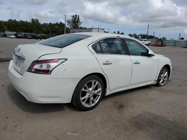 1N4AA5AP7EC471763 - 2014 NISSAN MAXIMA S WHITE photo 3