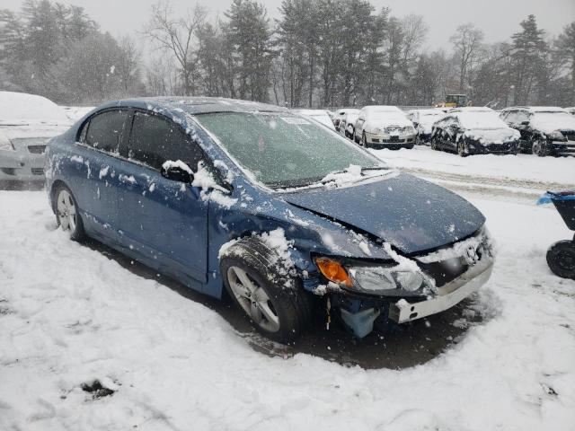 2HGFA16808H536787 - 2008 HONDA CIVIC EX BLUE photo 4