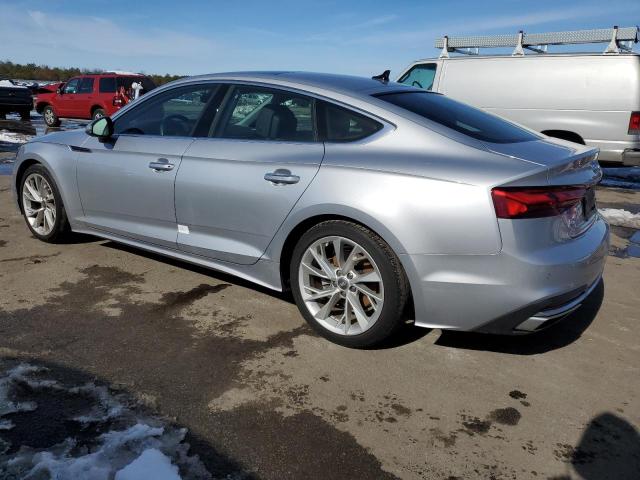 WAUABCF51MA006289 - 2021 AUDI A5 PREMIUM 40 SILVER photo 2