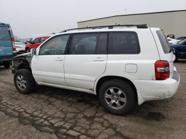 JTEEP21A470206562 - 2007 TOYOTA HIGHLANDER SPORT WHITE photo 2