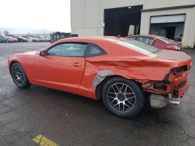 2G1FE1ED6B9174086 - 2011 CHEVROLET CAMARO LS ORANGE photo 2