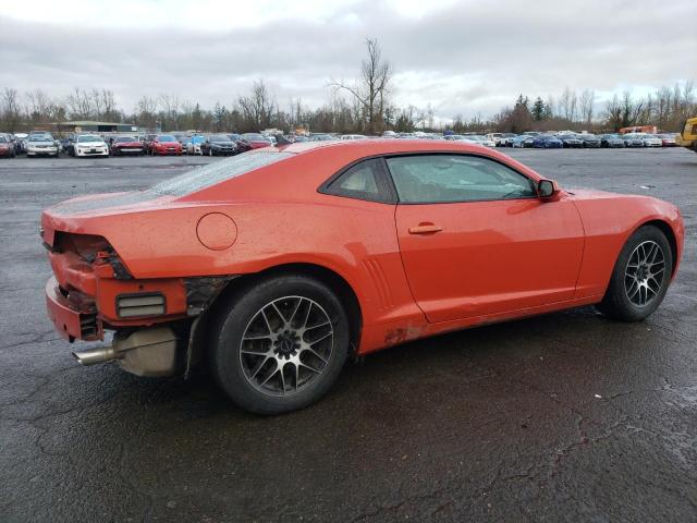 2G1FE1ED6B9174086 - 2011 CHEVROLET CAMARO LS ORANGE photo 3