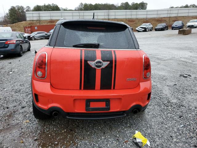 WMWZC3C57BWL80104 - 2011 MINI COOPER S COUNTRYMAN RED photo 6