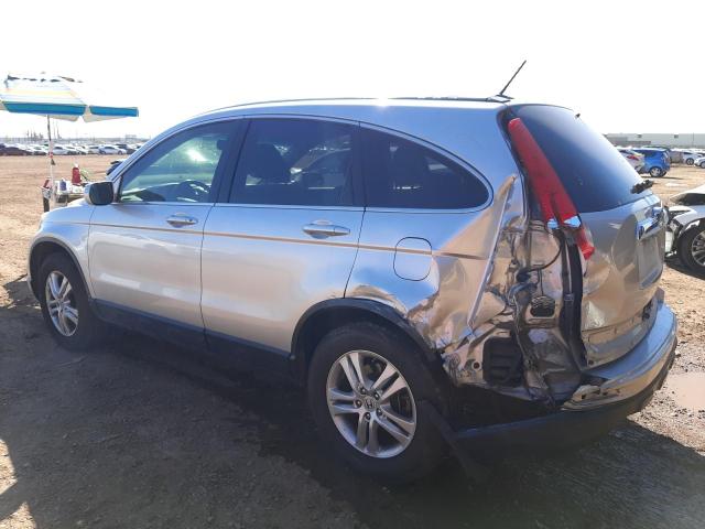 JHLRE3H71AC005271 - 2010 HONDA CR-V EXL SILVER photo 2