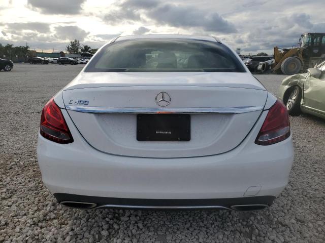 55SWF4JB0FU082918 - 2015 MERCEDES-BENZ C 300 WHITE photo 6