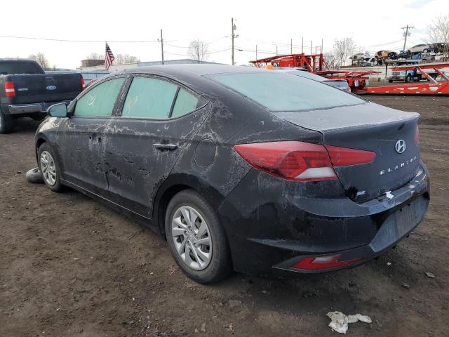 5NPD74LF1KH437287 - 2019 HYUNDAI ELANTRA SE BLACK photo 2