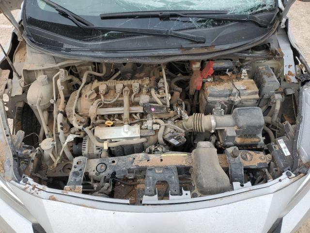 3N1CN8DV9ML909224 - 2021 NISSAN VERSA S SILVER photo 11