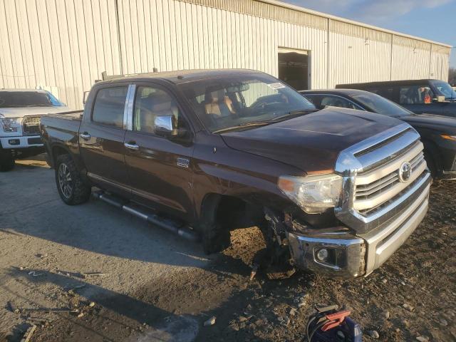 5TFAW5F17EX338297 - 2014 TOYOTA TUNDRA CREWMAX PLATINUM 棕色 照片 4