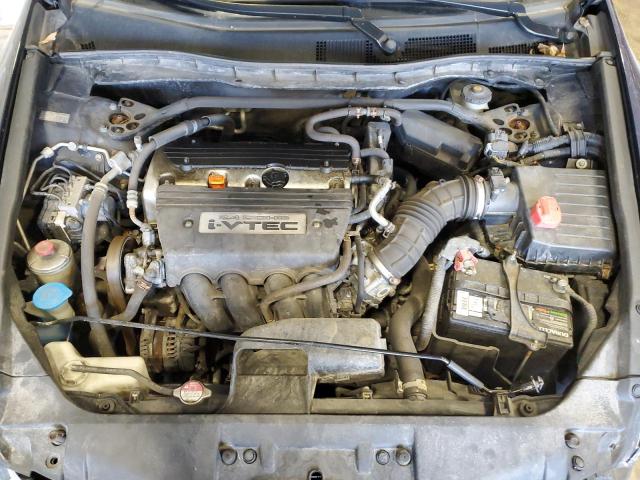 JHMCP26768C003826 - 2008 HONDA ACCORD EX BLUE photo 11