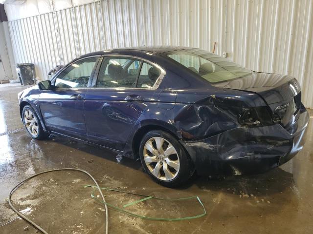 JHMCP26768C003826 - 2008 HONDA ACCORD EX BLUE photo 2