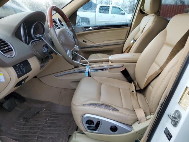 4JGBB8GB5AA604322 - 2010 MERCEDES-BENZ ML 350 4MATIC WHITE photo 7