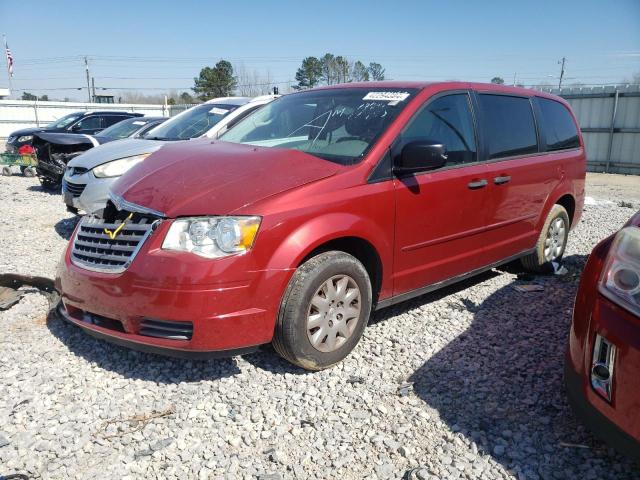 2A8HR44H18R605672 - 2008 CHRYSLER TOWN & COU LX RED photo 1