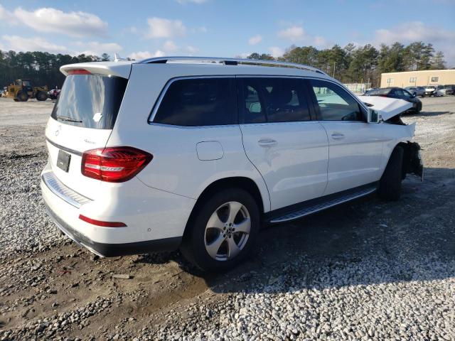 4JGDF6EEXHA965859 - 2017 MERCEDES-BENZ GLS 450 4MATIC WHITE photo 3