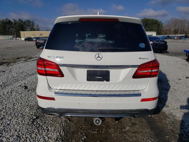 4JGDF6EEXHA965859 - 2017 MERCEDES-BENZ GLS 450 4MATIC WHITE photo 6