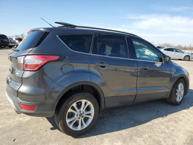 1FMCU9GDXJUA75504 - 2018 FORD ESCAPE SE GRAY photo 3