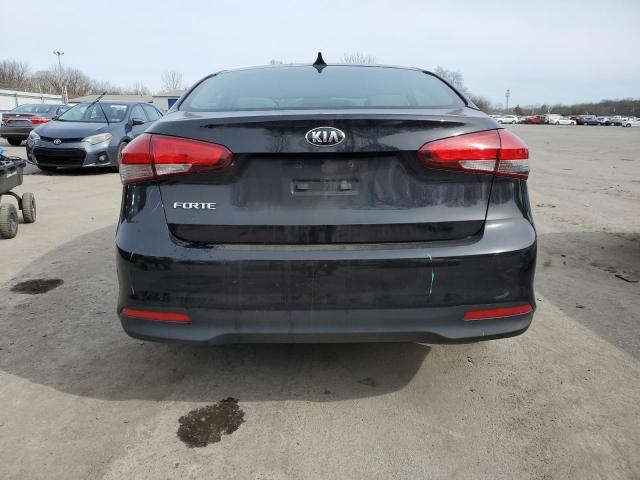 3KPFK4A78HE066967 - 2017 KIA FORTE LX BLACK photo 6