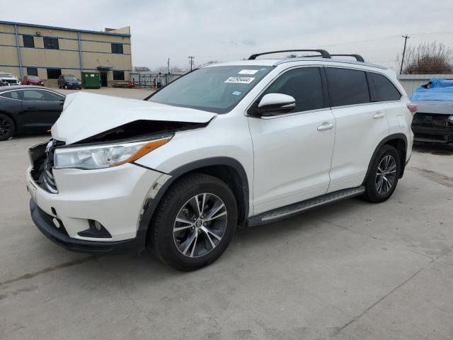 2016 TOYOTA HIGHLANDER XLE, 