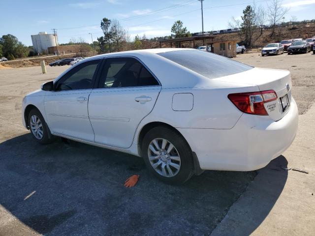 4T1BF1FK1DU267051 - 2013 TOYOTA CAMRY L WHITE photo 2